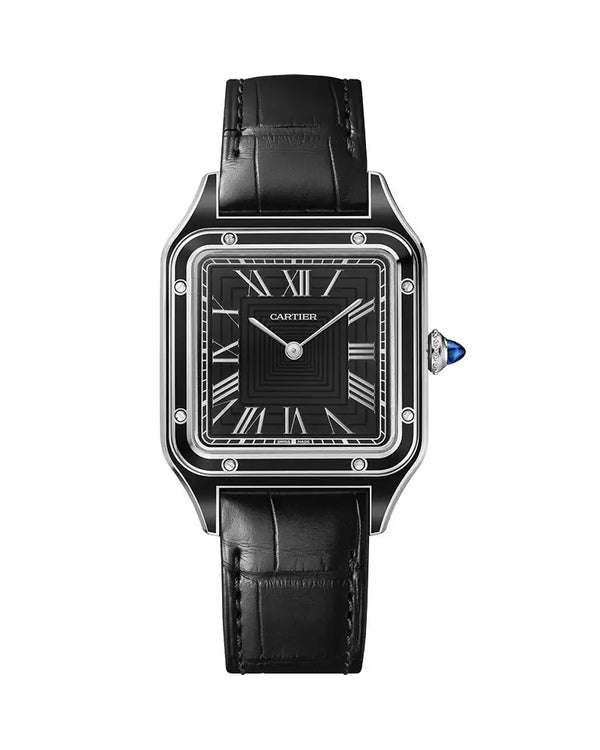 cartier_Santos Dumont Black Lacquer