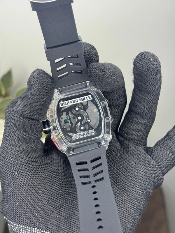 Richard Mille Mc Laren Black Chronograph Special Edition Watch