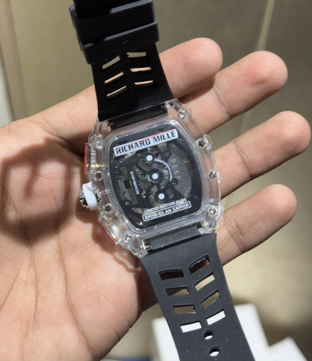 Richard Mille X design Mc Laren Black Chronograph Special Edition Watch