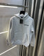 Palm Angels Grey Embroidery Logo Imported Hoodie