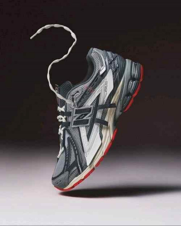 New Balance 1906A Slate Grey Raincloud Drift Red