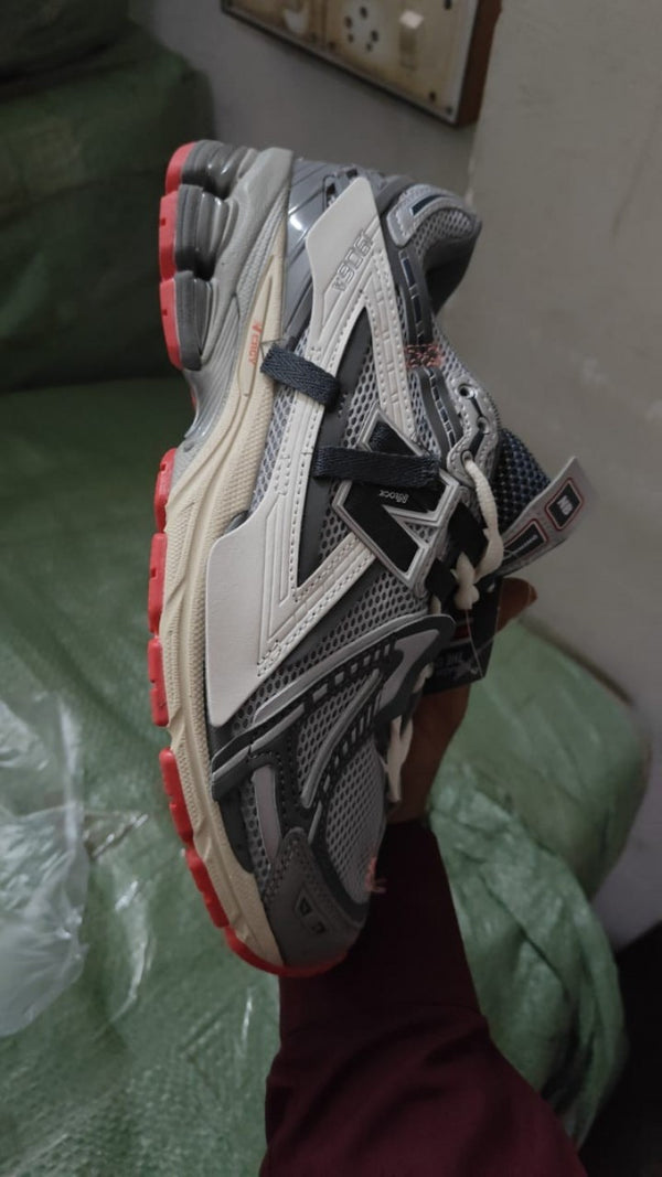 New Balance 1906A Slate Grey Raincloud Drift Red