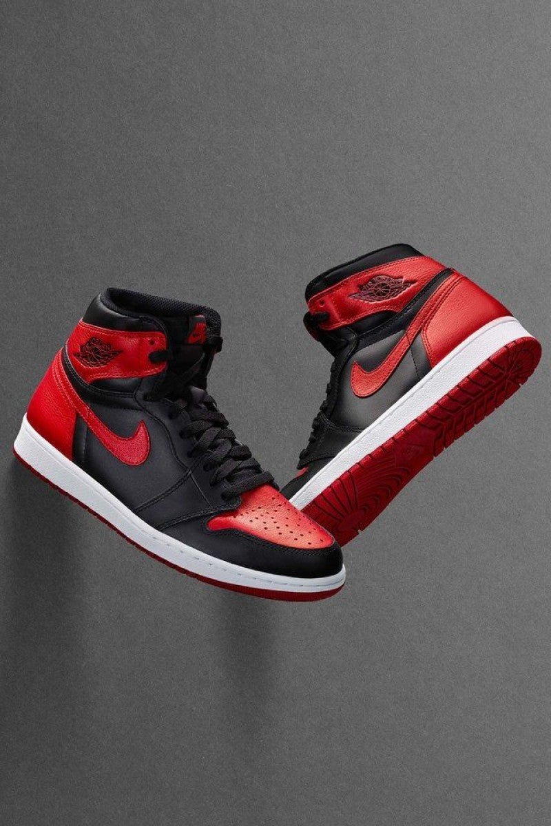 Jordan Retro 1 High Banned Bred toe Sneaker