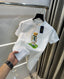 Ralph Laure n White Teddy Logo Premium T-Shirt