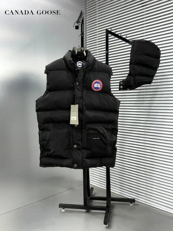 Canad a Goose Black Imported Puffer Jacket