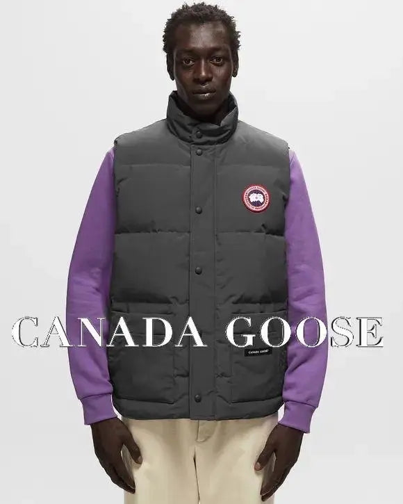 Canad a Goose Grey Imported Puffer Jacket Main image