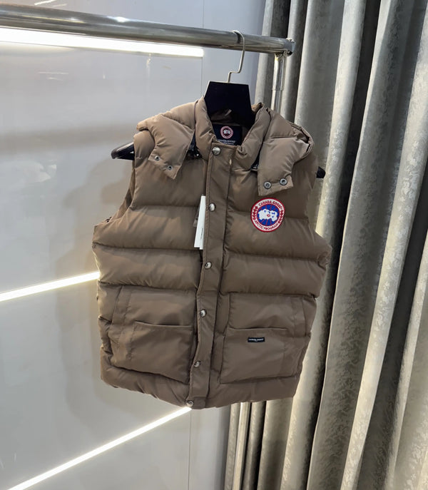 Canad a Goose Brown Imported Puffer Jacket