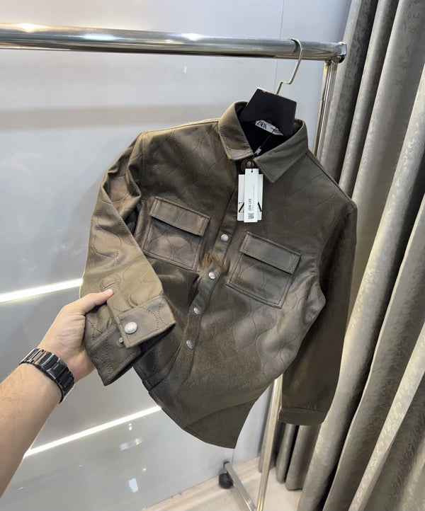 Zar a Olive Designer Classic Bomber Jacket