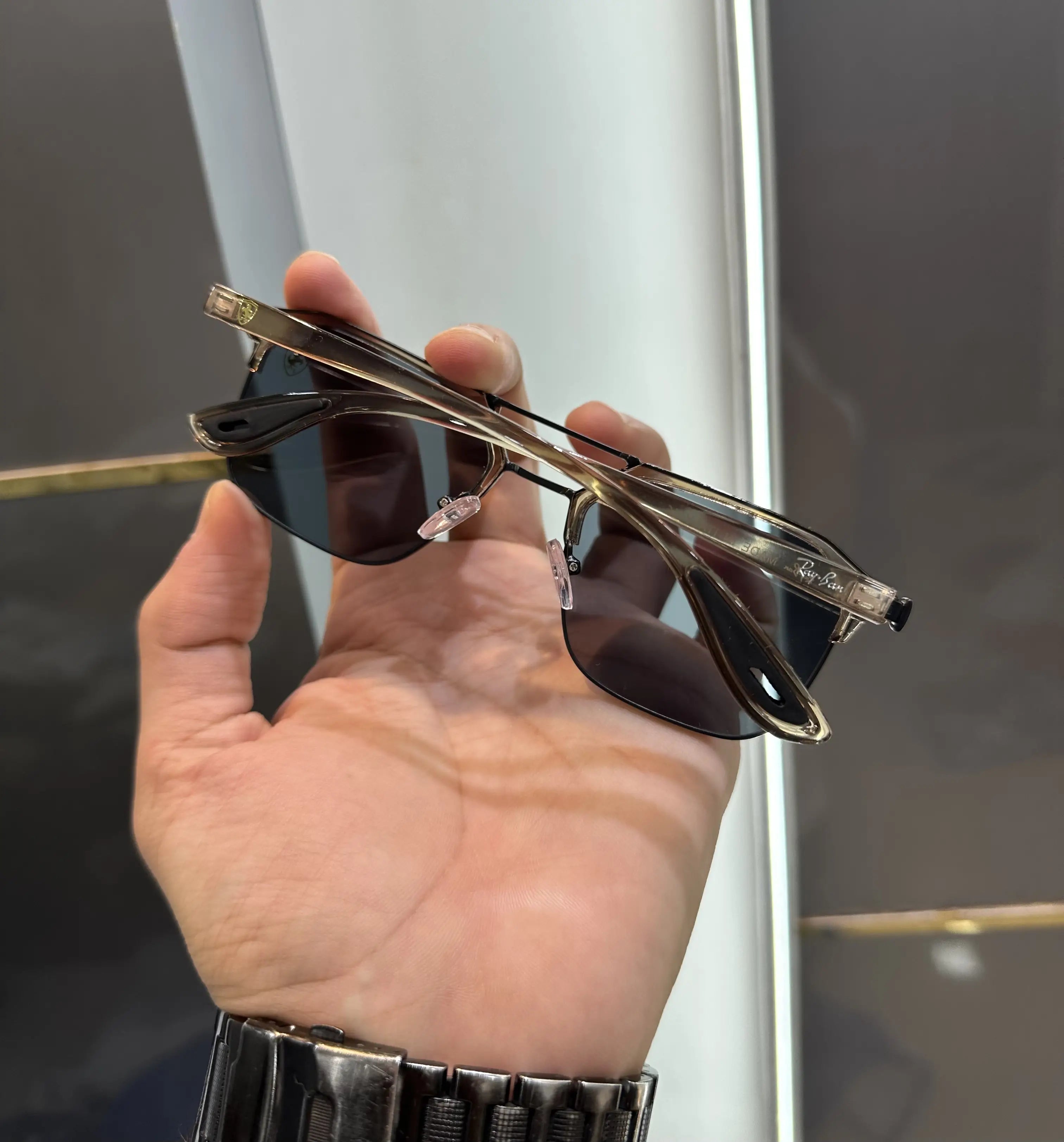 Ray  Ban Brown Black Premium Shade 04