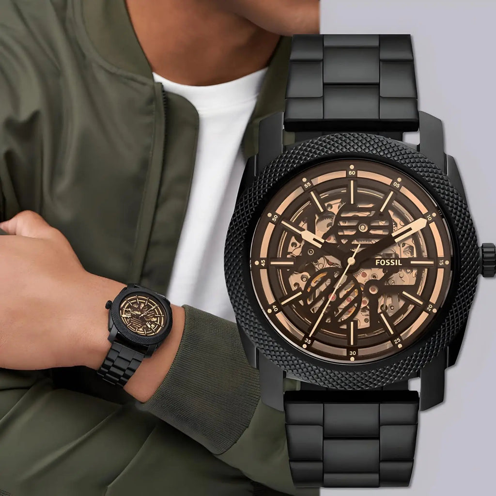 Fossil Bronson Black