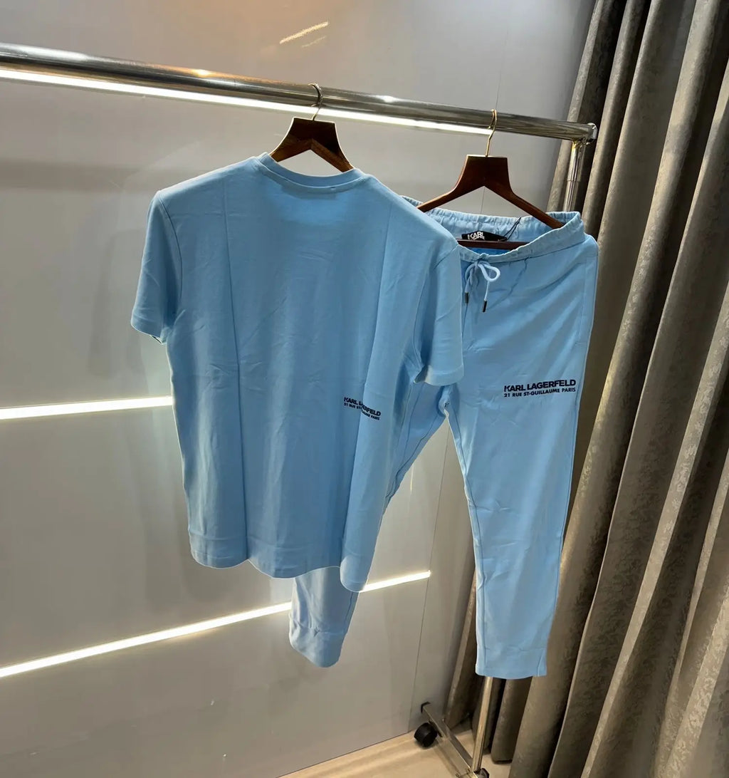 karl lagerfel d  skyBlue Premium Imported Tracksuit