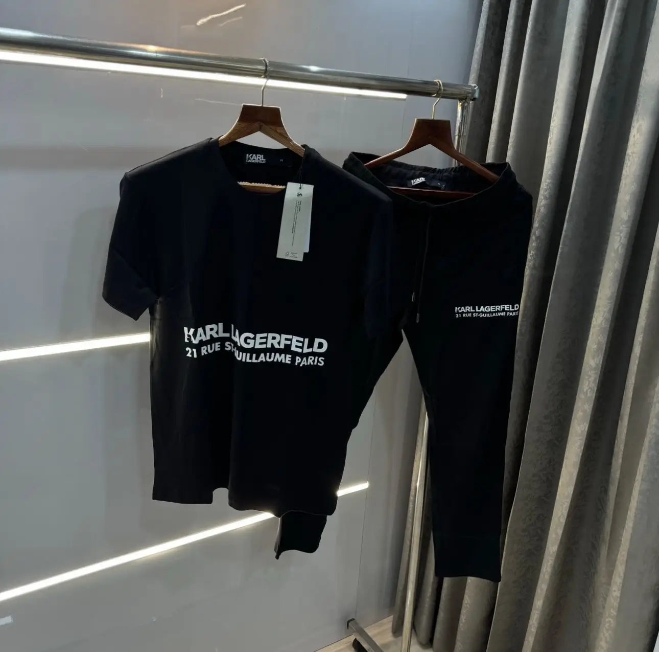 karl lagerfel d  Black Premium Imported Tracksuit
