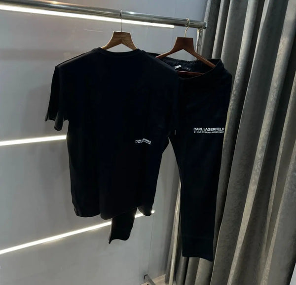 karl lagerfel d  Black Premium Imported Tracksuit