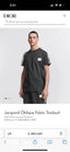 Christian Dio r Black MonogR_am Imported Lu·-_X.ury Tracksuit