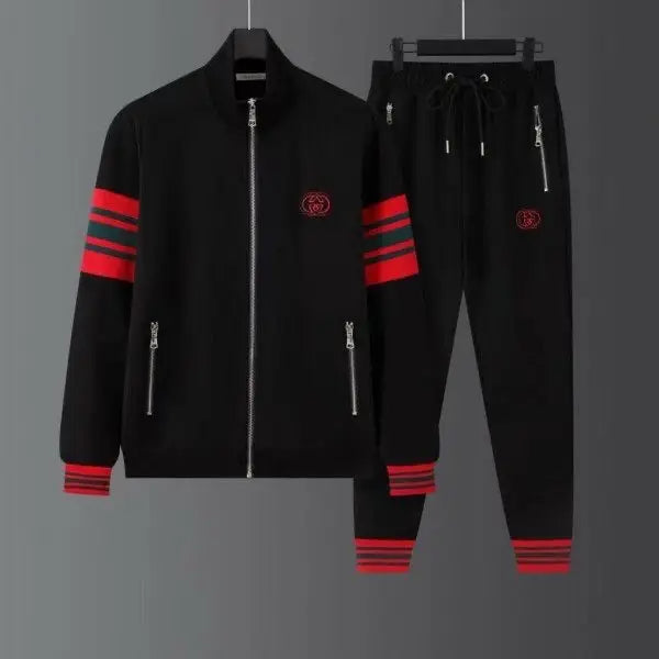 Gucc i Black Premium Imported Tracksuit