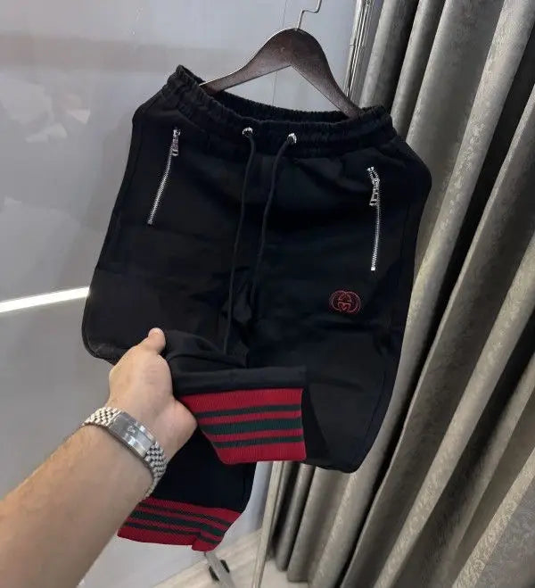 Gucc i Black Premium Imported Tracksuit