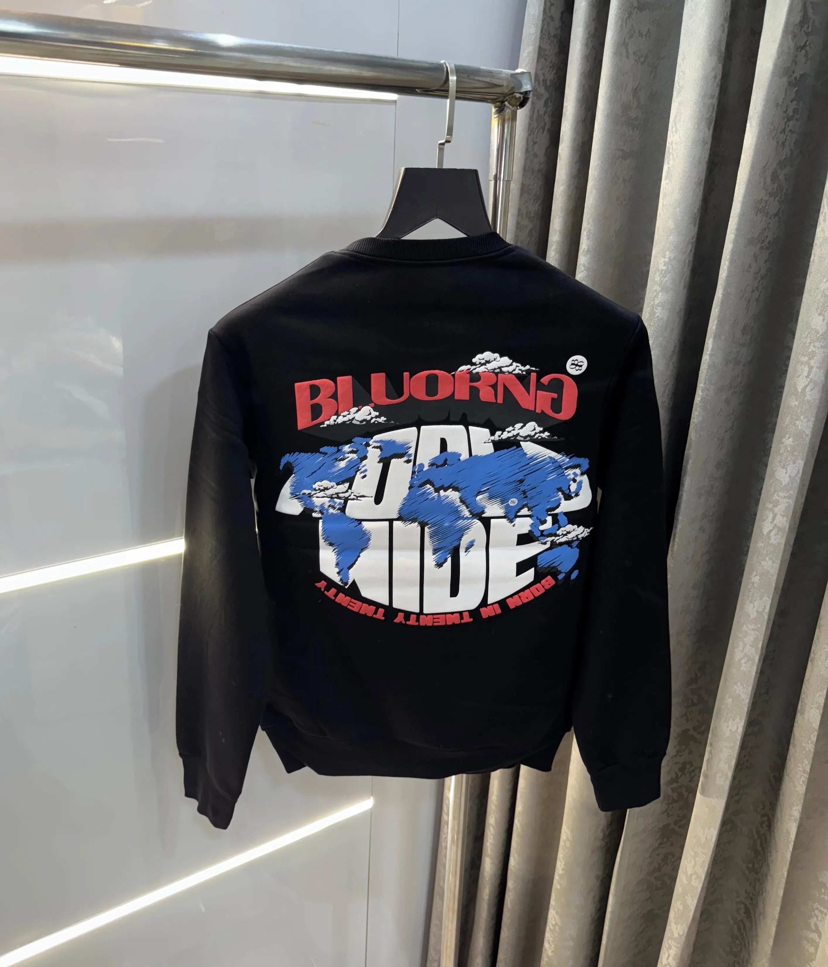 Bluoran g Black Logo Back Print Premium Sweatshirt Secondary image