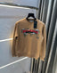 Bluoran g Brown Logo Back Print Premium Sweatshirt