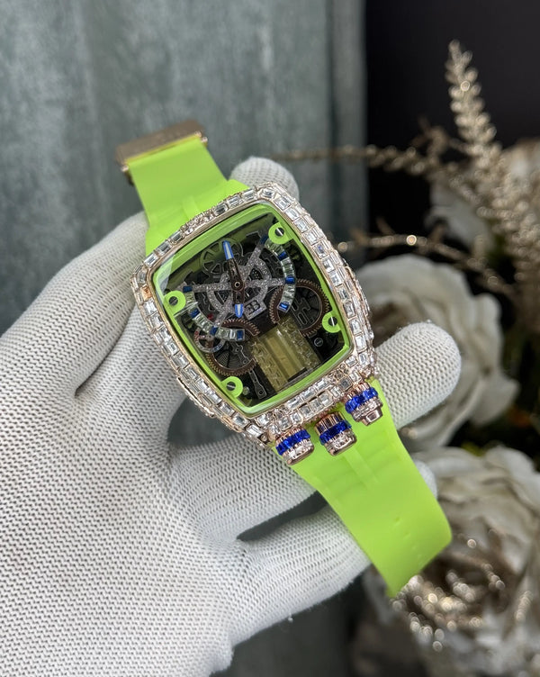 Jacob&Co. Bugatt i Copper Green Premium Quartz Watch