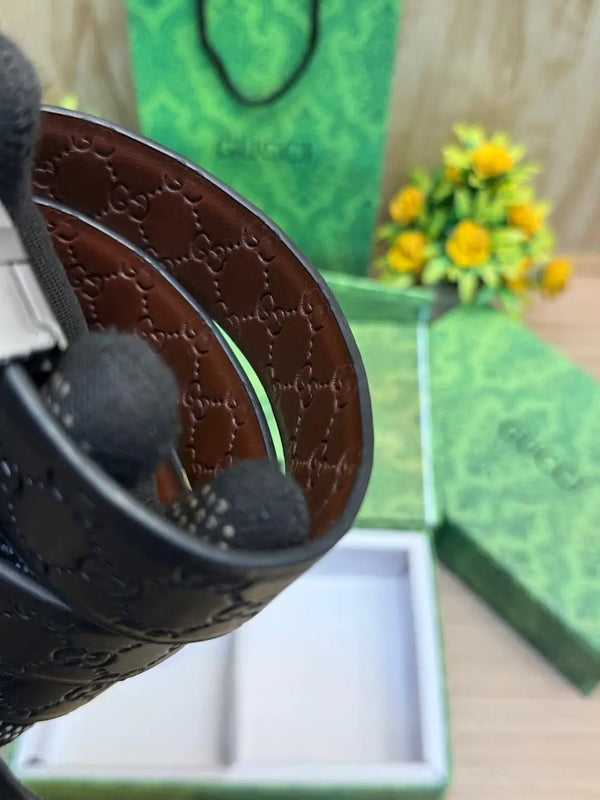 GU..CcI_2_Buckle_Belt_&_wallet_Combo_C436