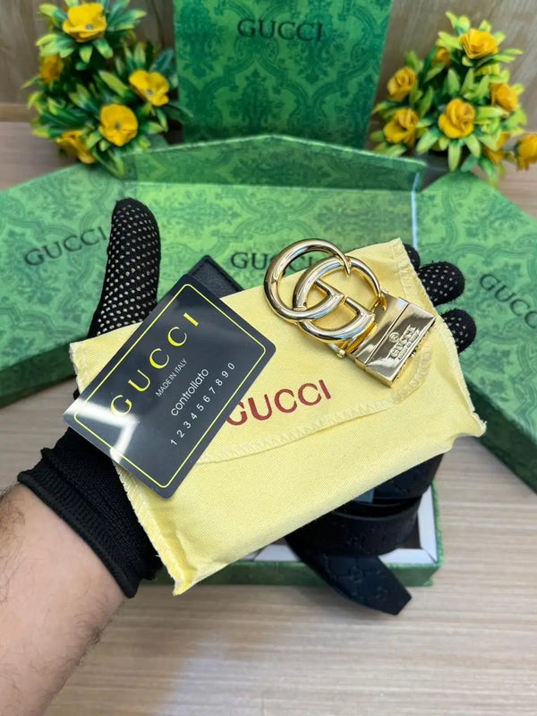 GU..CcI_2_Buckle_Belt_&_wallet_Combo_C436