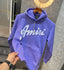 Amir i Purple  Printed Premium Hoodie