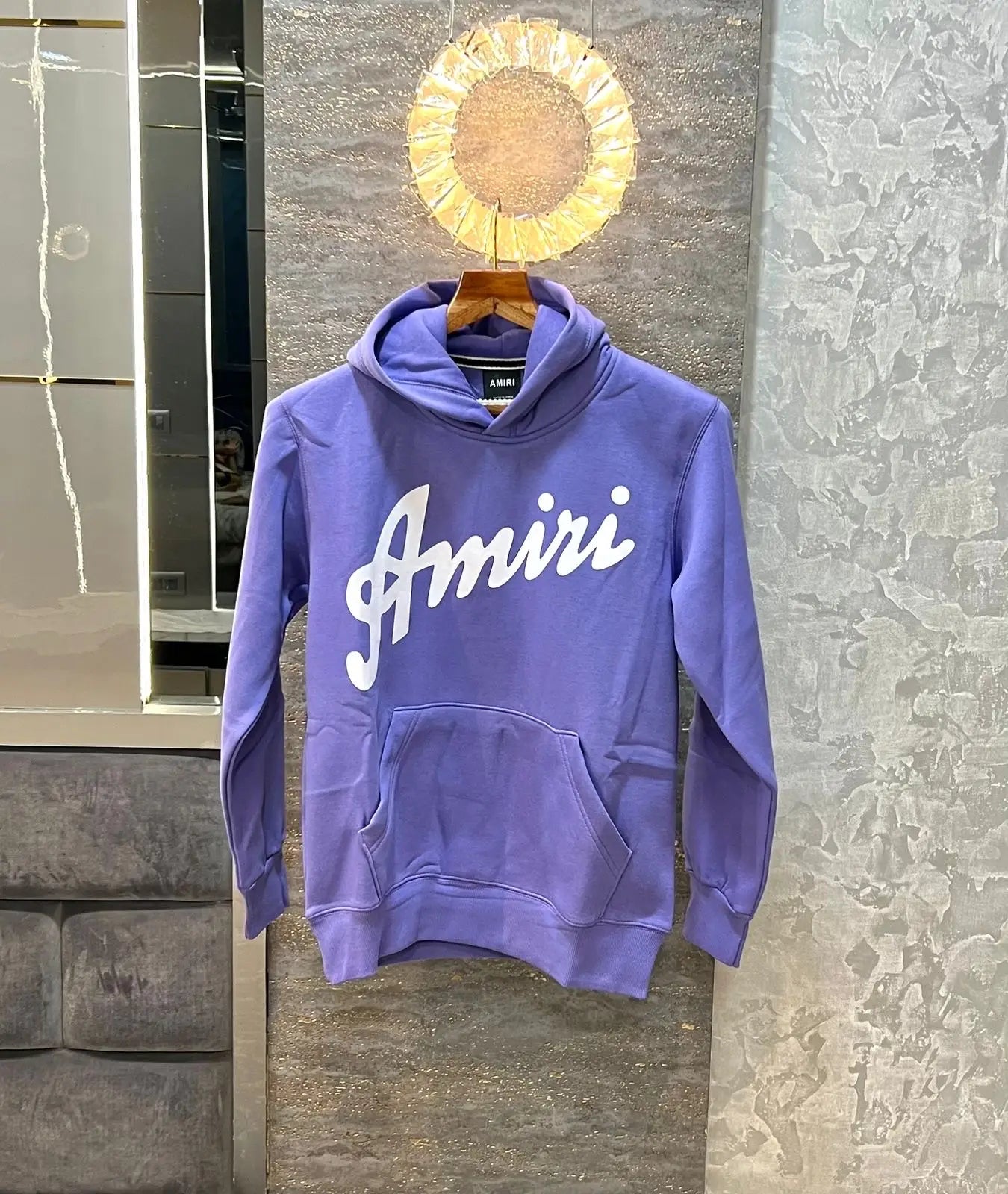 Amir i Purple  Printed Premium Hoodie Secondary image