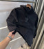 Prad a Milano Black  Embroidery Logo Premium Hoodie