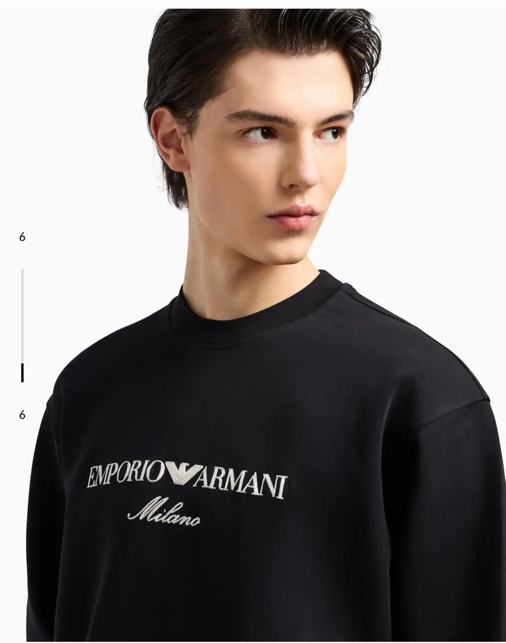 Arman i Exchange Black Logo Print Premium Sweatshirt