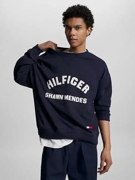 Tomm y Hilfiger Navy Blue Premium Sweatshirt Main image