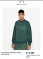 Arman i EXchange Bottle Green Embroidery Logo Premium Sweatshirt