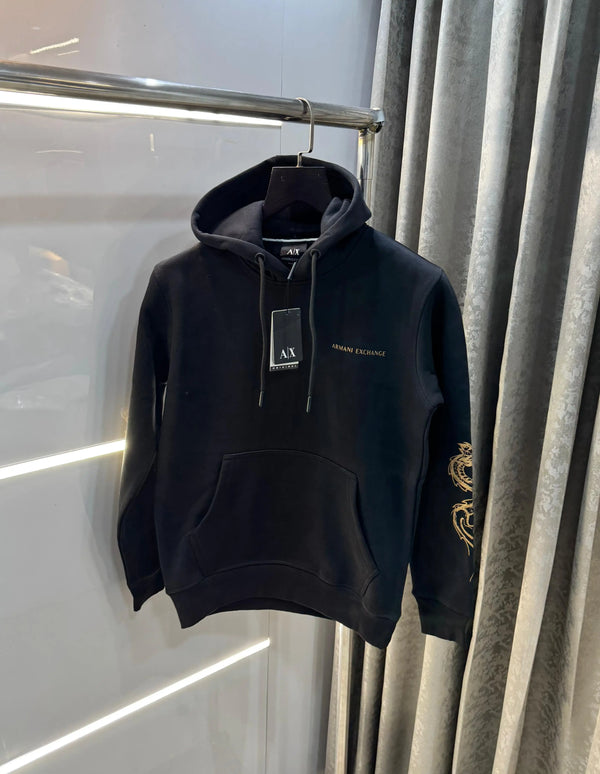 Arman i E-xchange Black hand  Print Premium Hoodie
