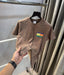 Tomm y Hilfiger Brown Printed Premium T-Shirt