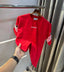 Adida s Red premium oversized t-shirt