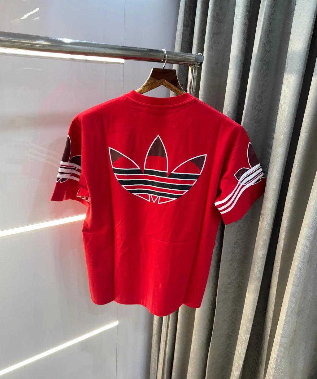 Adida s Red premium oversized t-shirt