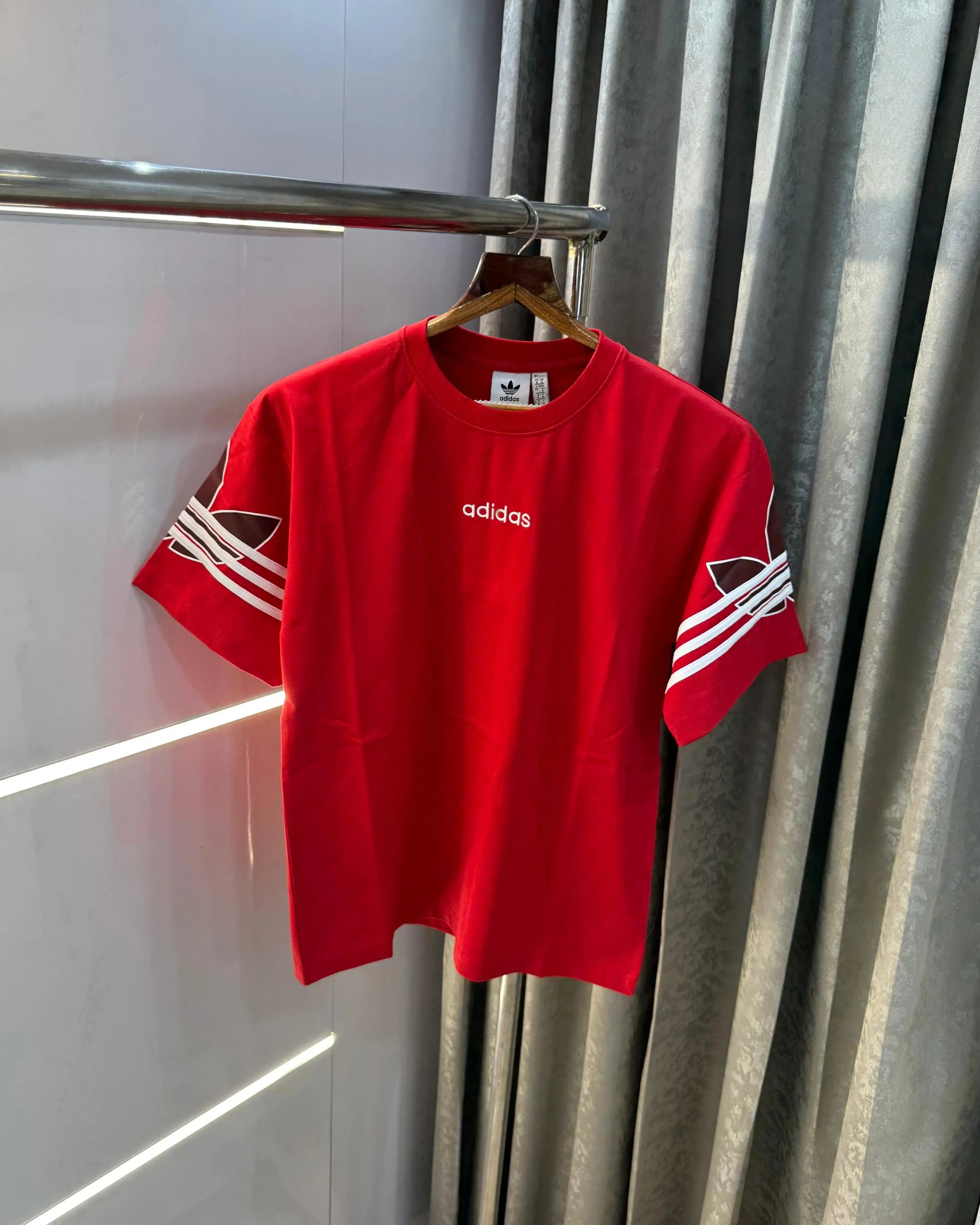 Adida s Red premium oversized t-shirt