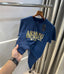 Arman i E--xchange Petrol Blue Logo Print Premium T-Shirt