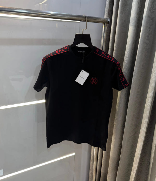 Balmai n Paris Black Designer Imported T-Shirt
