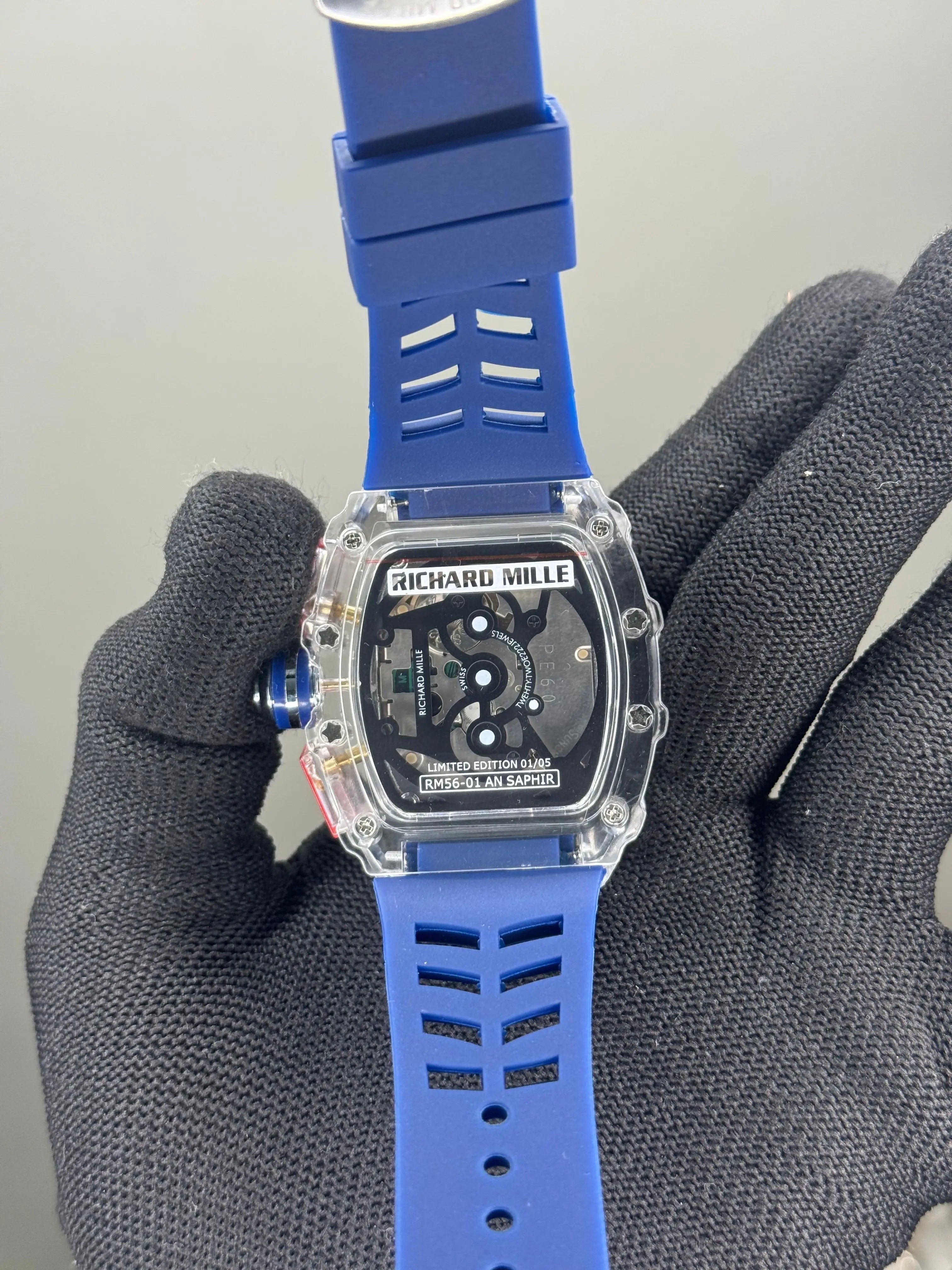Richard Mille Mc Laren Blue Chronograph Watch Secondary image