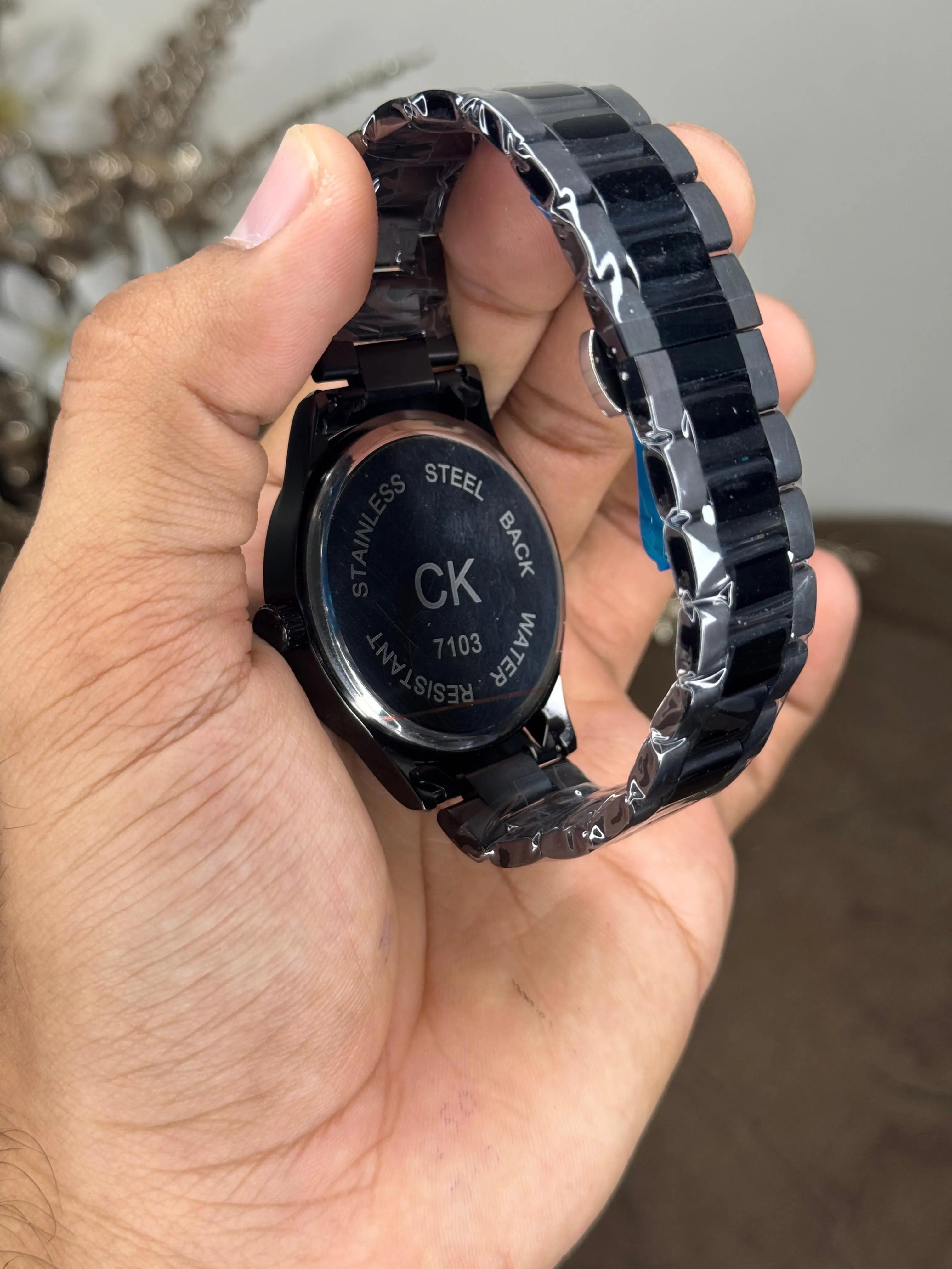 Calvin Klei n Gunmetal Green Premium Watch