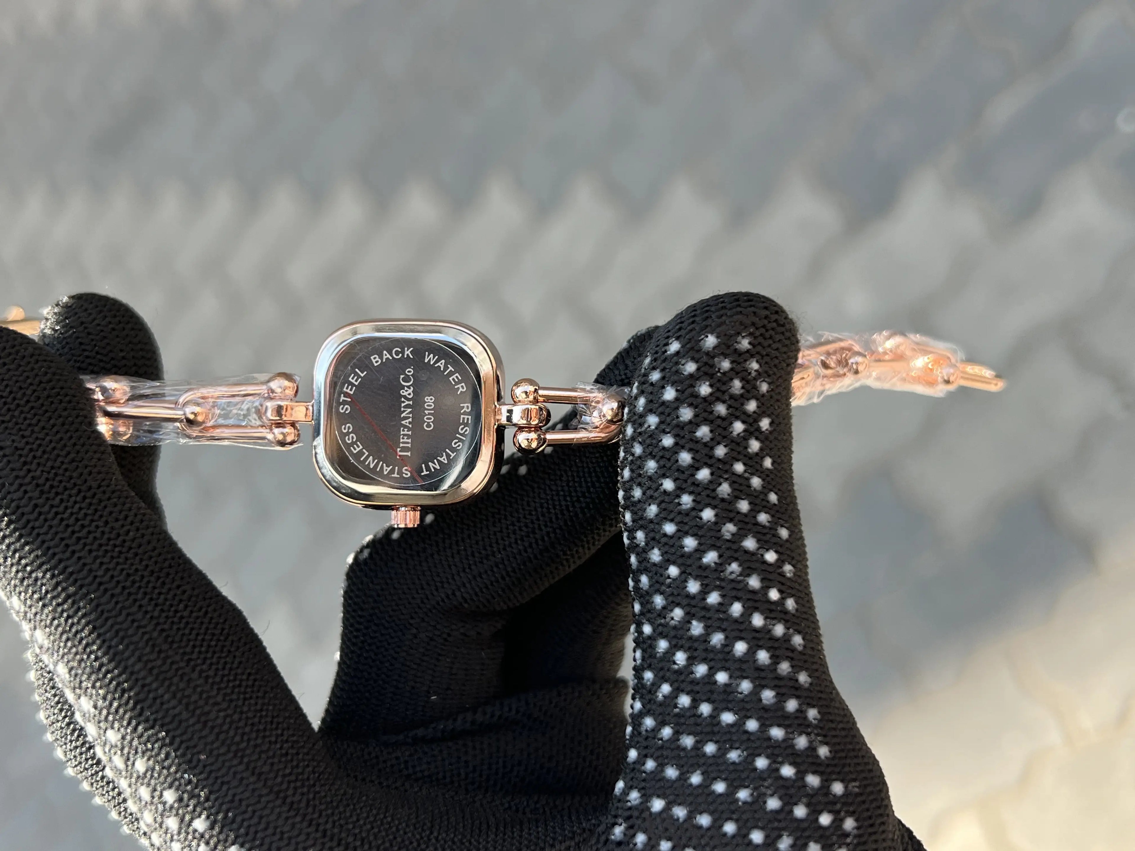 TiF-fanY & Co Rose Gold Sky Blue