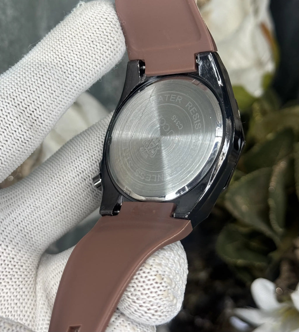 Gucc i All Brown Quartz Premium Watch