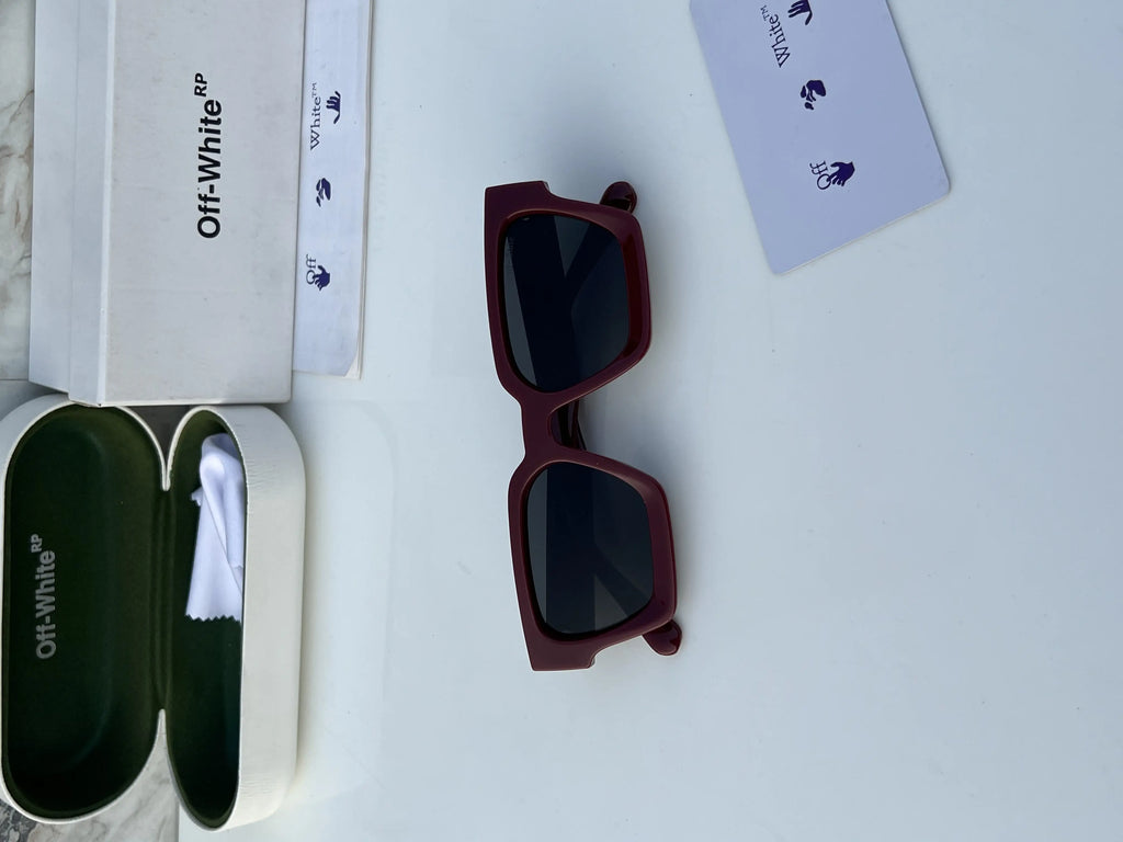 off white red