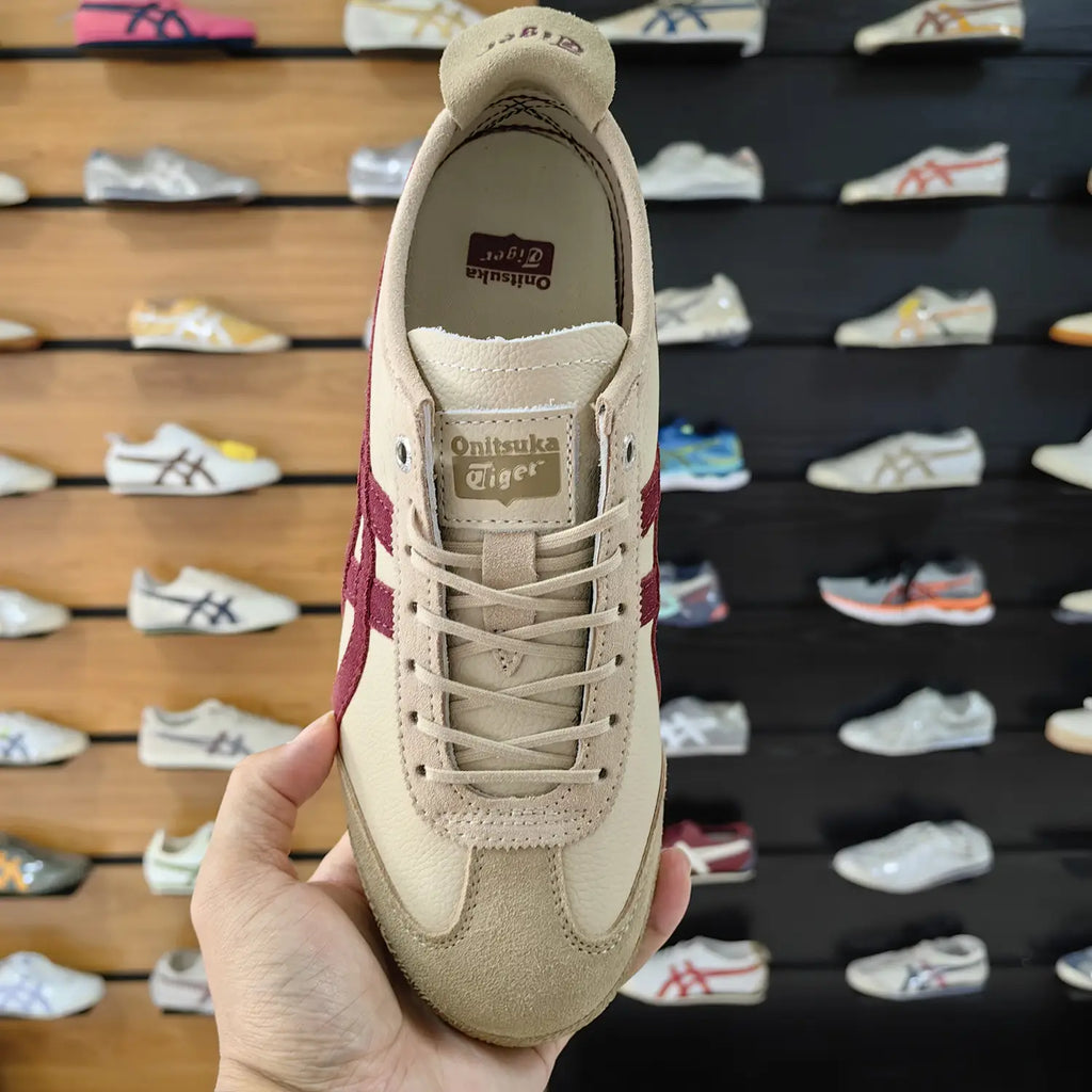 Onitsuka Tiger Mexico 66 SD Sneakers Beige Beet Juice Sneakers For Men