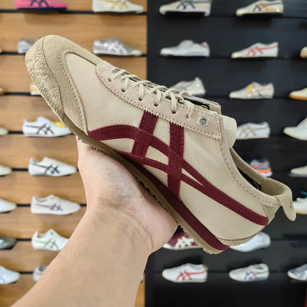 Onitsuka Tiger Mexico 66 SD Sneakers Beige Beet Juice Sneakers For Men