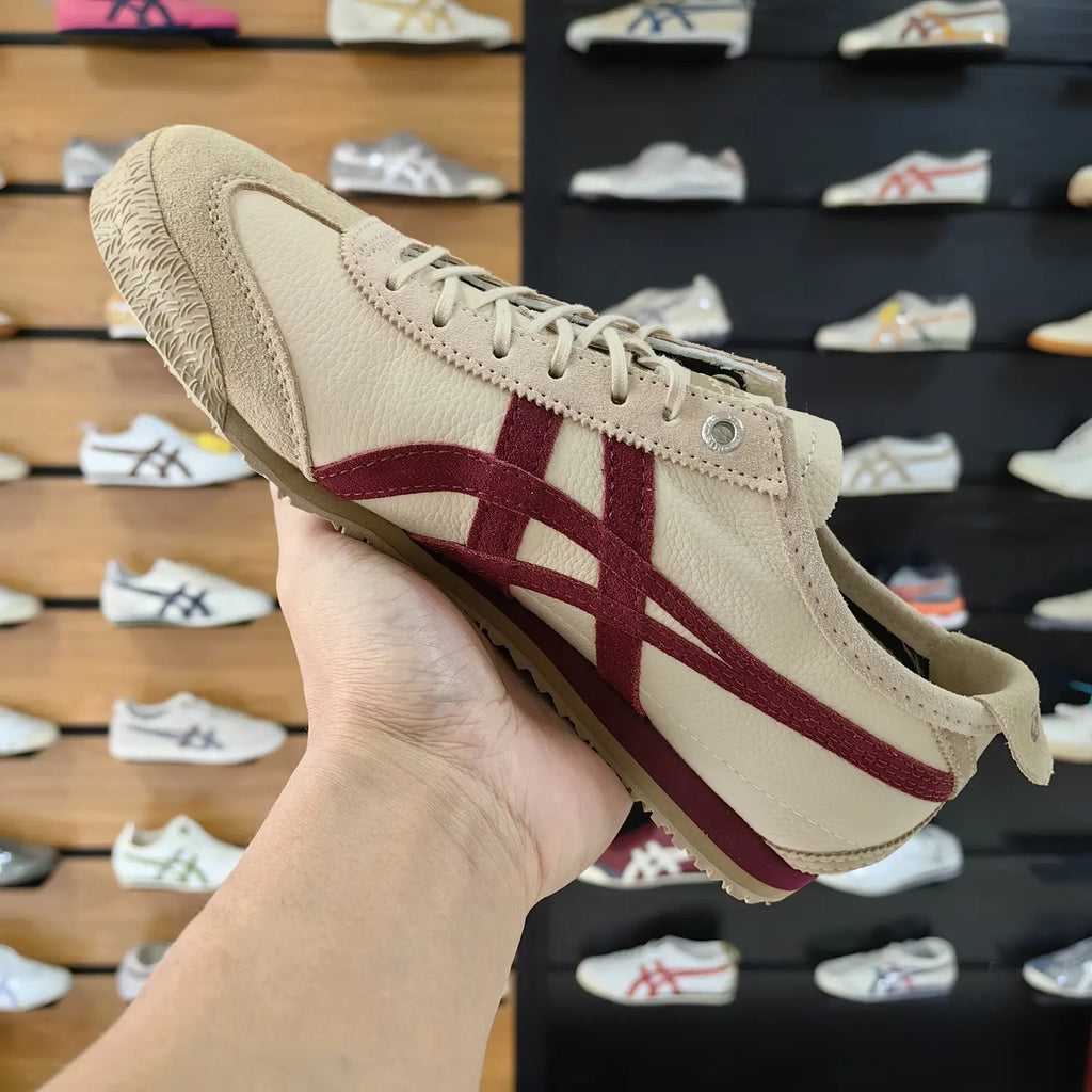 Onitsuka Tiger Mexico 66 SD Sneakers Beige Beet Juice Sneakers For Men