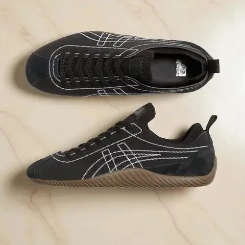 Onitsuka Tiger Sclaw Low Black White Sneakers For Mens