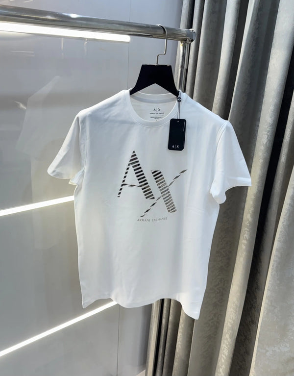 Arman i EXchange White Logo Print Premium T-Shirt