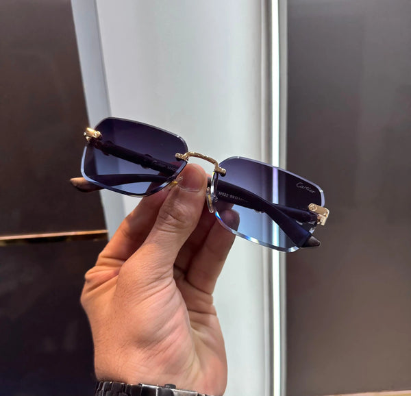 Cartie r Wooden Finish Blue Premium Shade M22