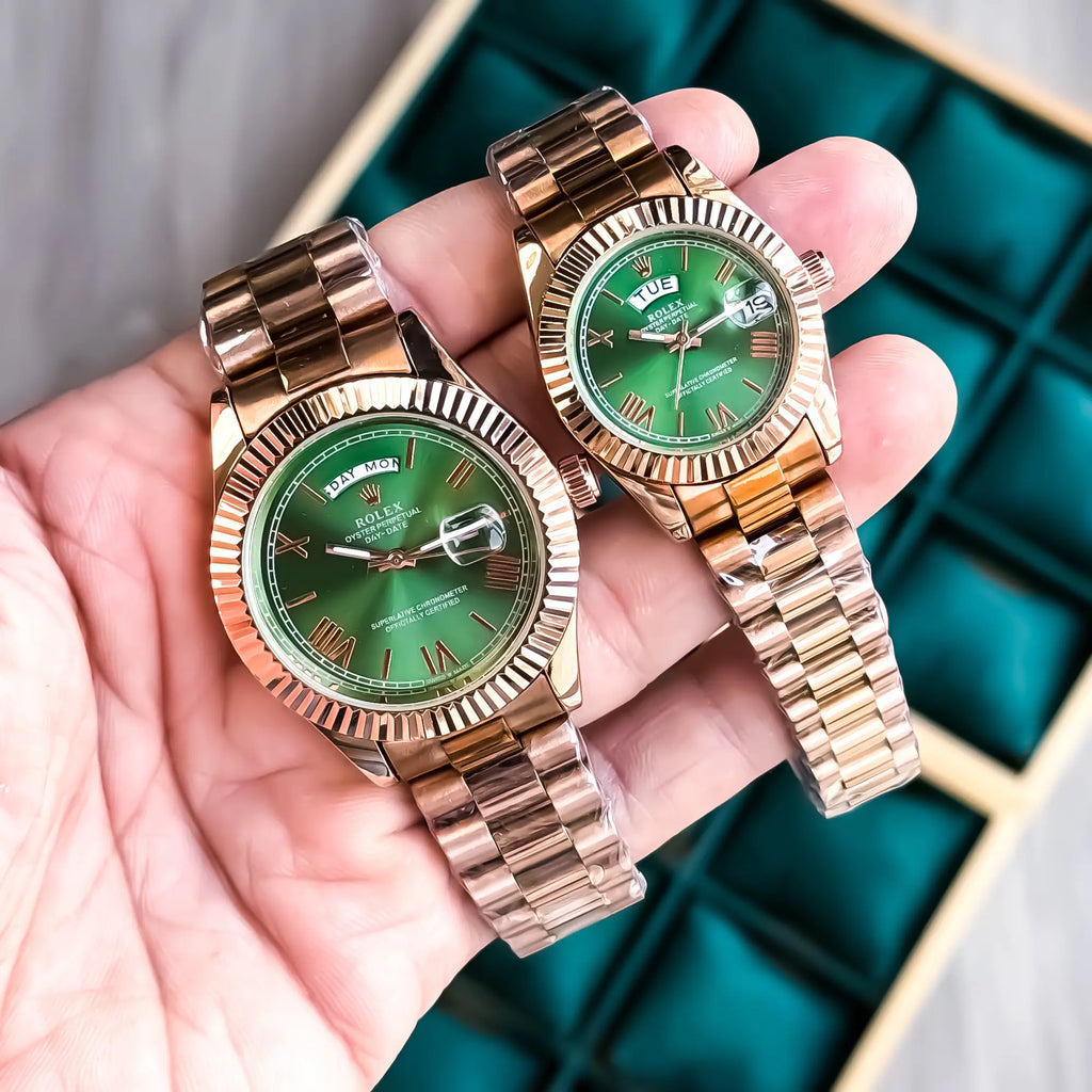 ROLEX_COUPLE_ROSE-GREEN